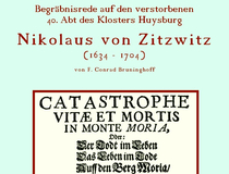 Cover des Reprints der Begräbnisrede auf Abt Nikolaus von Zitzwitz