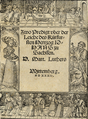 Titelblatt auf Johann den Beständigen Kurfürst von Sachsen