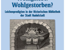 Plakat zu Kolloquium und Ausstellung "Wohlgelebt! Wohlgestorben?"