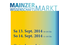 Plakat Wissenschaftsmarkt 2014