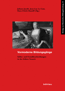 Cover "Vormoderne Bildungsgänge"