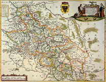 Herzogtum Schlesien 1638, Karte von Jonas Scultetus (1603-1664)