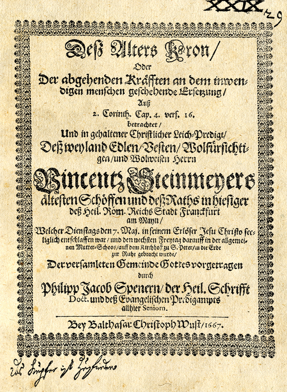 Titelblatt Steinmeyer